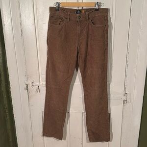 Men’s J.Crew corduroy pants size 31x32